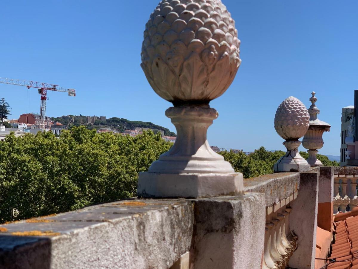 Penthouse With A View In The Centre Apartment Lisbon Bagian luar foto